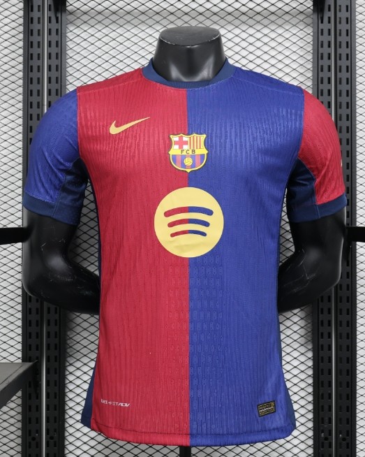 Barcelona 2024/2025 home shirt Player Version Pedri Lewandowski