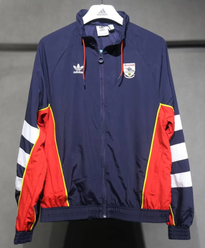 Arsenal 2024/2025 windbreaker coat retro styles royal blue