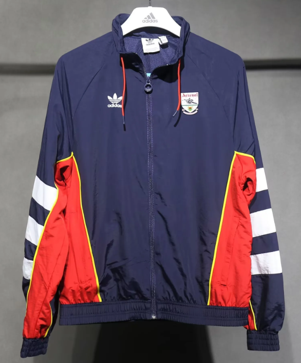 Arsenal 2024/2025 windbreaker coat retro styles royal blue