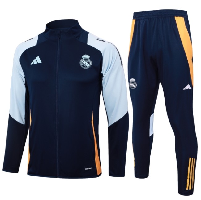 Real Madrid 2024/2025 jacket tracksuit royal blue