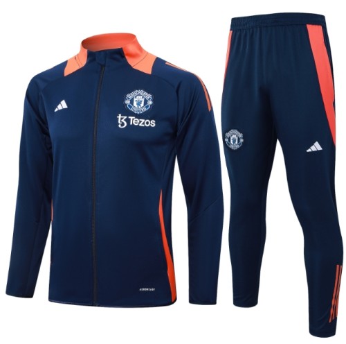 Manchester United 2024/2025 jacket tracksuit royal blue