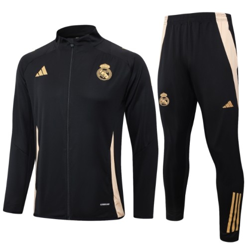 Real Madrid 2024/2025 jacket tracksuit black