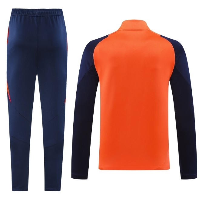 Manchester United 2024/2025 jacket tracksuit orange