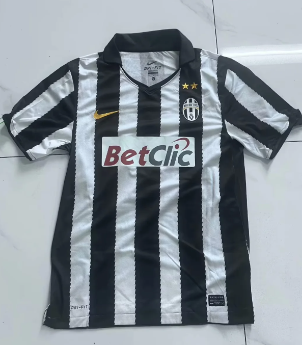 Javentus 2010/2011 home retro shirt DEL PIERO