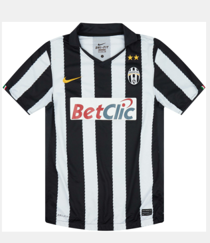 Javentus 2010/2011 home retro shirt DEL PIERO