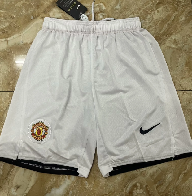 Manchester United 2007/2008 home retro shorts