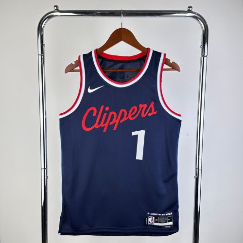 LA Clippers NBA Shirt 2025 Season Blue HARDEN 1