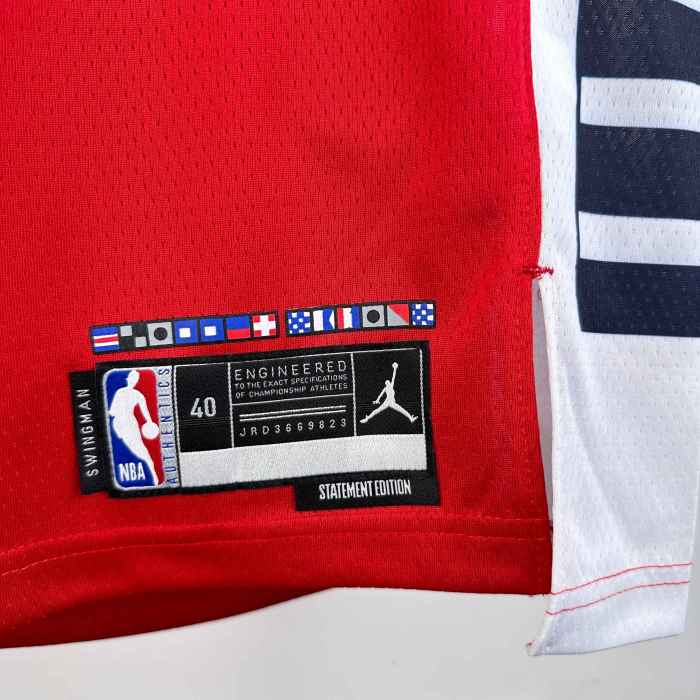 LA Clippers NBA Shirt 2025 Season Red HARDEN 1