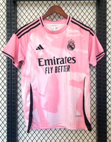 Real Madrid 2024/2025 special version shirt pink