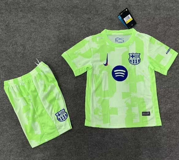 Barcelona 2024/2025 third full set kit (Adult and Kids)