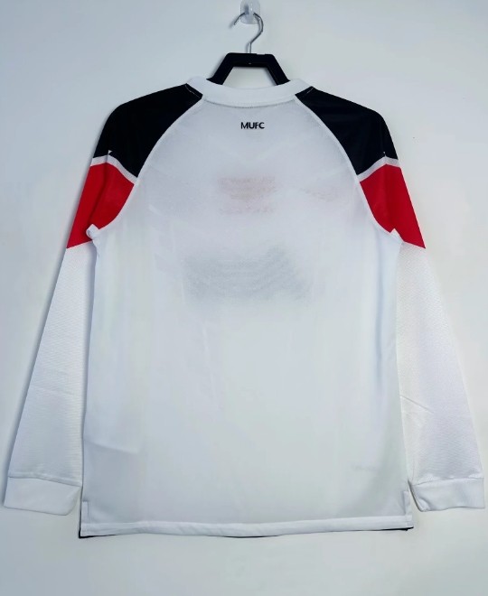 Manchester United 2010/2011 away retro shirt final version long sleeve