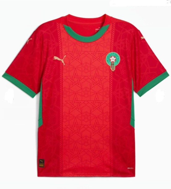 Morocco 2024/2025 home shirt