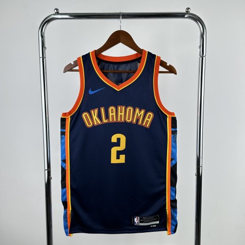 Oklahoma City Thunder NBA Shirt 2025 season City version ALEXANDER 2