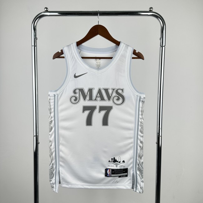 Dallas Mavericks NBA Shirt 2025 City Version DONCIC 77