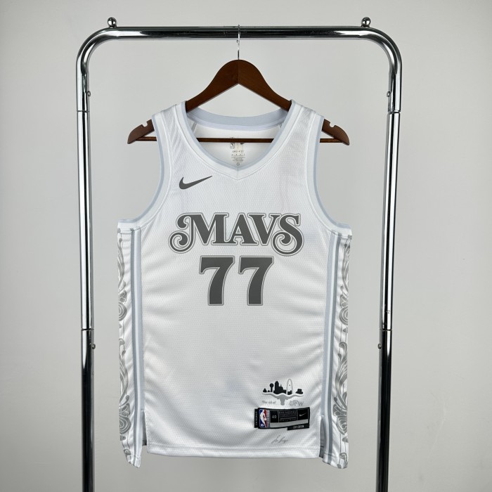 Dallas Mavericks NBA Shirt 2025 City Version DONCIC 77