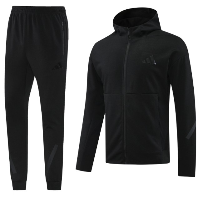 AD hooded tracksuit black