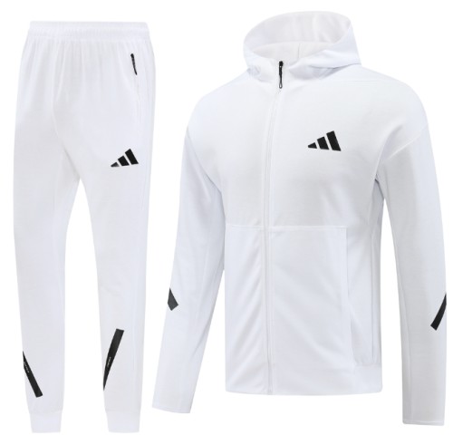 AD hooded tracksuit white