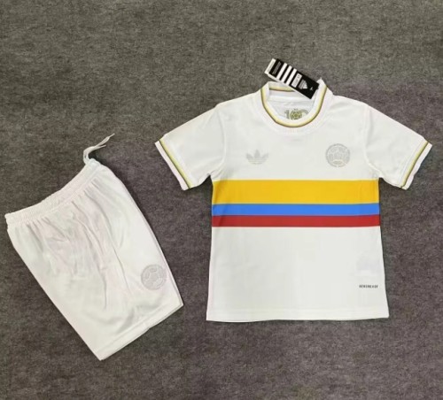 Colombia 2024 speical version shirt 100th anniversary full set kit (Adult and Kids)