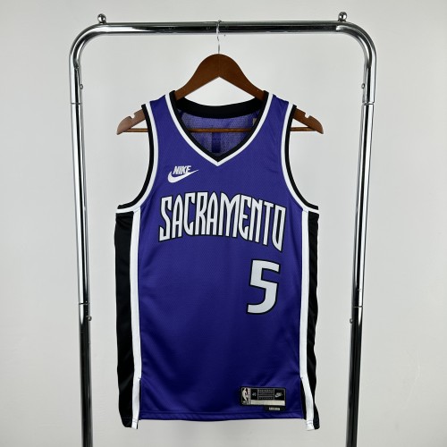 Sacramento Kings NBA Shirt 2025 Season Retro Version FOX 5