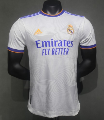 Real Madrid 2021/2022 home retro shirt Player version