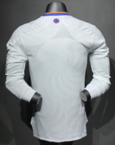 Real Madrid 2021/2022 home retro shirt Player version long-sleeve