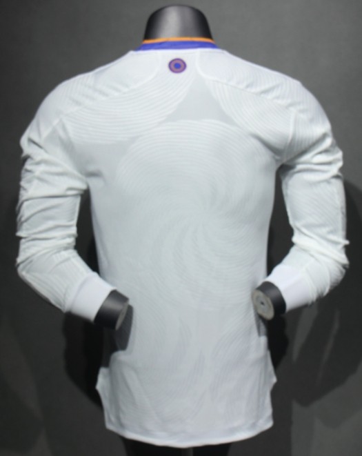 Real Madrid 2021/2022 home retro shirt Player version long-sleeve