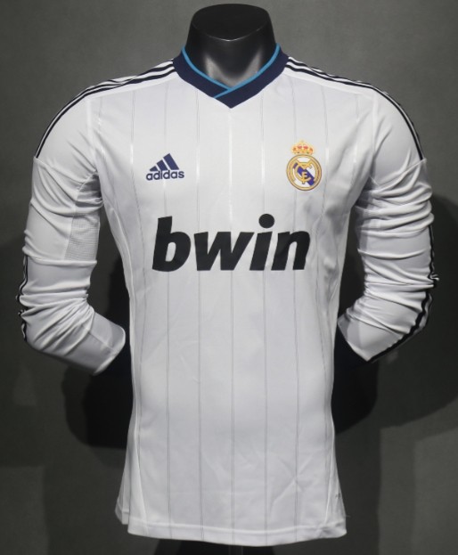 Real Madrid 2012/2013 home retro shirt Player version long-sleeve Ronaldo KAKA