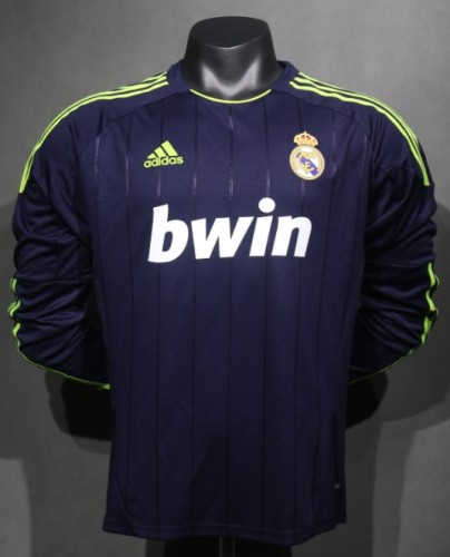 Real Madrid 2012/2013 away retro shirt Player version long-sleeve Ronaldo KAKA