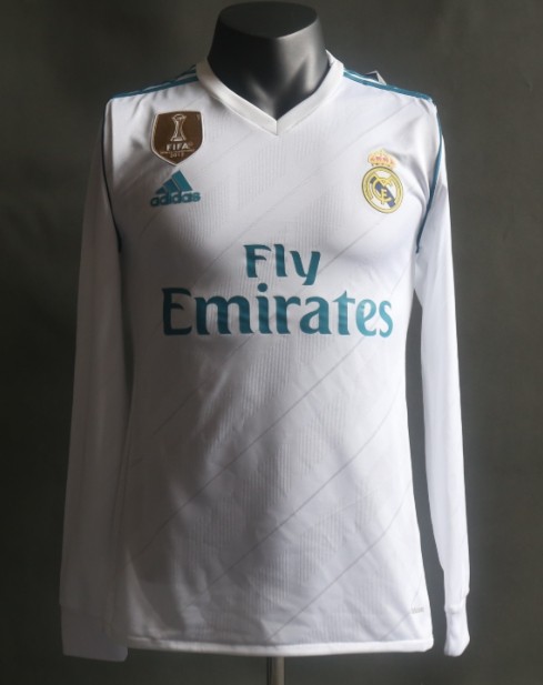 Real Madrid 2017/2018 home retro shirt Player version long-sleeve Ronaldo