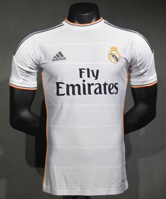 Real Madrid 2013/2014 home retro shirt Player version Ronaldo