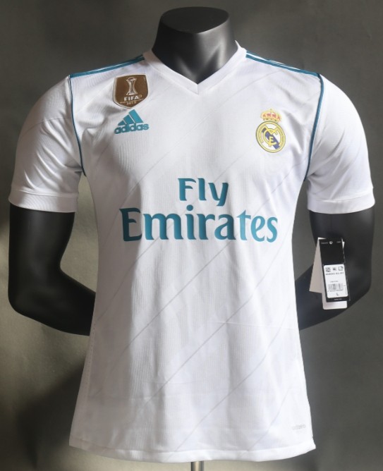 Real Madrid 2017/2018 home retro shirt Player version Ronaldo