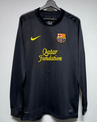 Barcelona 2011/2012 away retro shirt messi long-sleeve