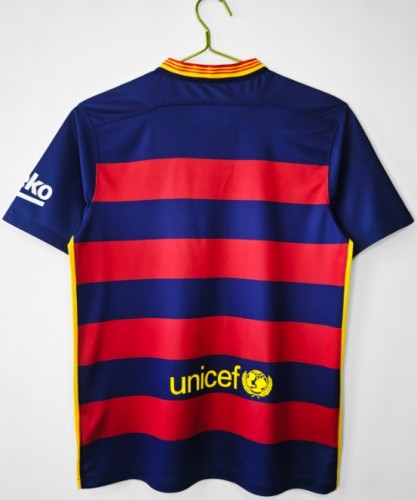 Barcelona 2015/2016 home retro shirt Messi Neymar JR