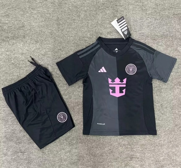 Inter Miami 2025/2026 away full set kit (Adult and Kids) messi