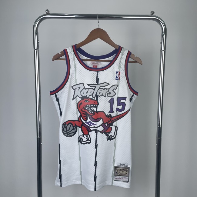 Toronto Raptors NBA Shirt 1999 Season white CARTER 15