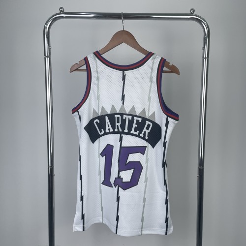 Toronto Raptors NBA Shirt 1999 Season white CARTER 15