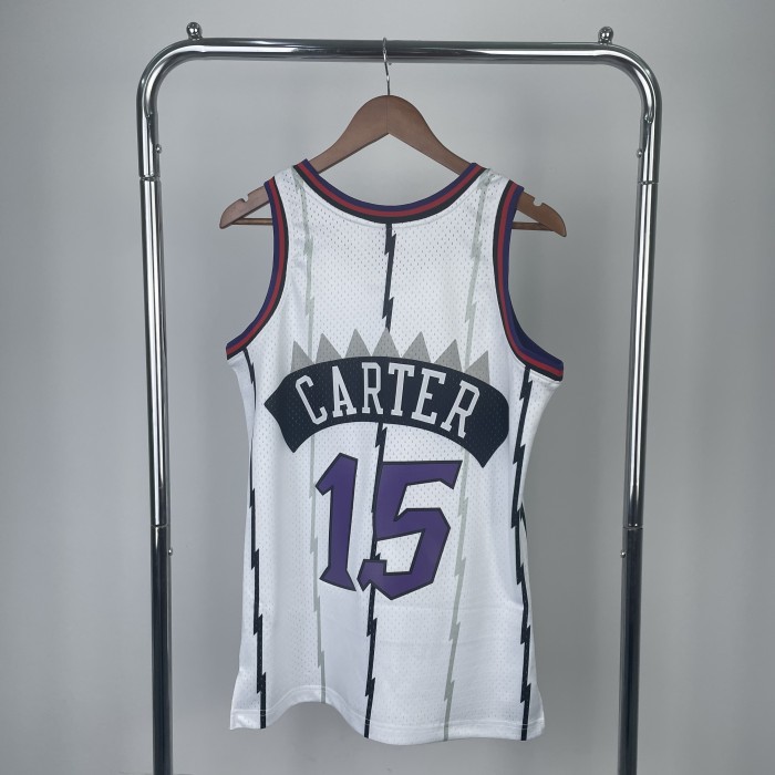 Toronto Raptors NBA Shirt 1999 Season white CARTER 15