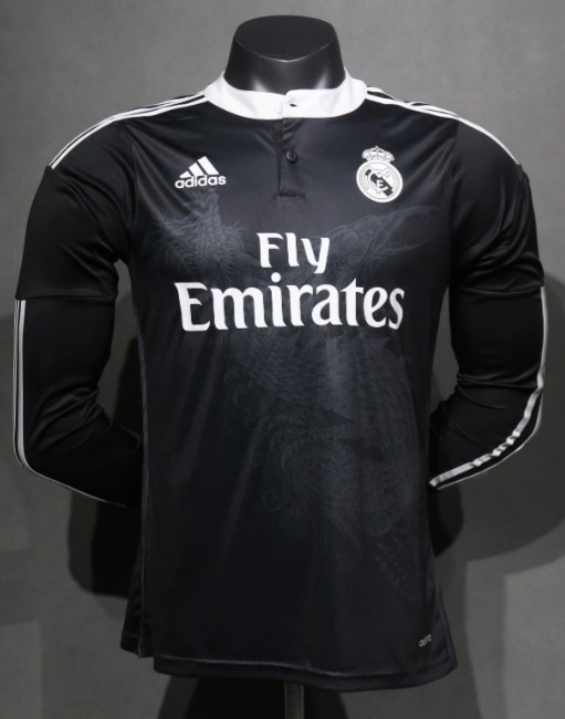 Real Madrid 2014/2015 third retro shirt Player version long-sleeve Ronaldo