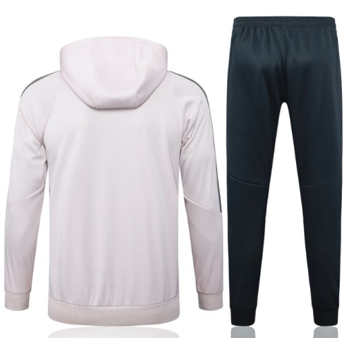 Real Madrid 2024/2025 hooded tracksuit light pink