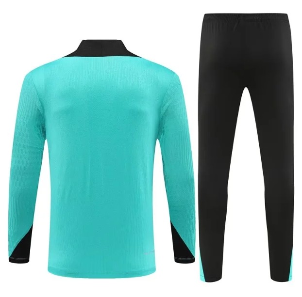 Liverpool 2024/2025 1/4 zipper tracksuit light green