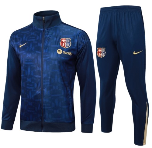Barcelona 2024/2025 jacket tracksuit royal blue