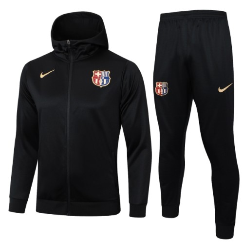 Barcelona 2024/2025 hooded tracksuit black