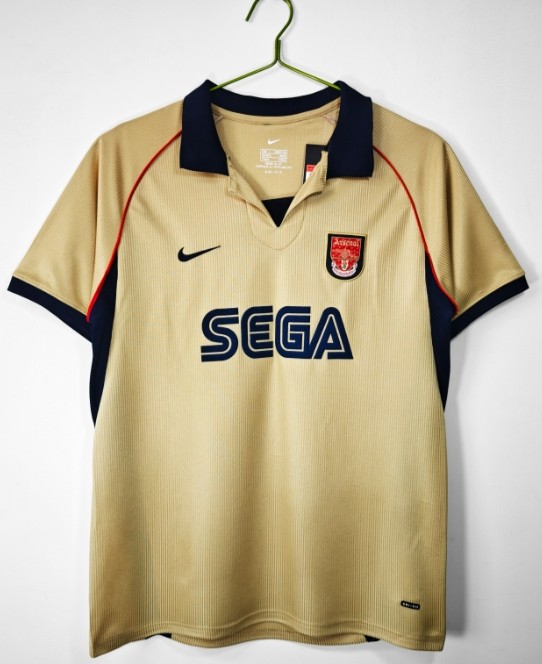Arsenal 2001/2002 away retro shirt