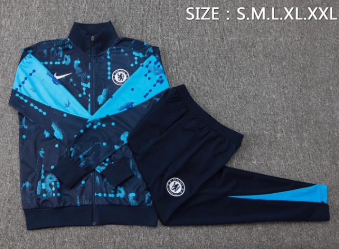 Chelsea 2024/2025 jacket tracksuit royal blue