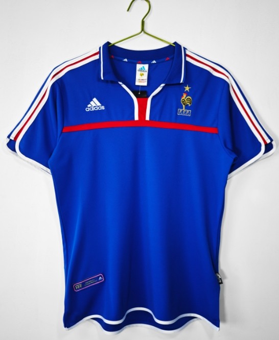 France 2000 home shirt Zidane