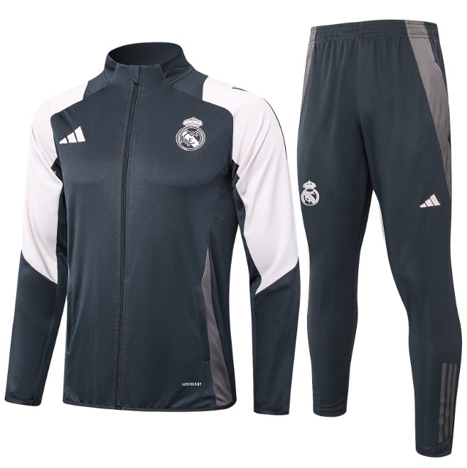 Real Madrid 2024/2025 jacket tracksuit grey