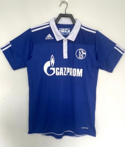 Schalke 04 2010/2011 retro home shirt
