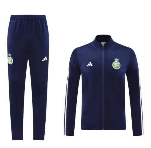 Al-Nassr FC 2024/2025 jacket tracksuit royal blue