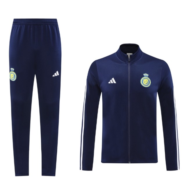 Al-Nassr FC 2024/2025 jacket tracksuit royal blue