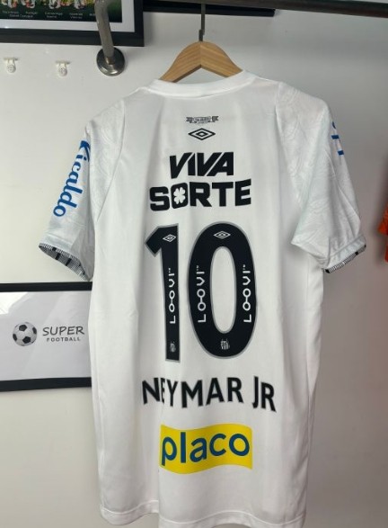 Santos 2024/2025 home shirt Neymar
